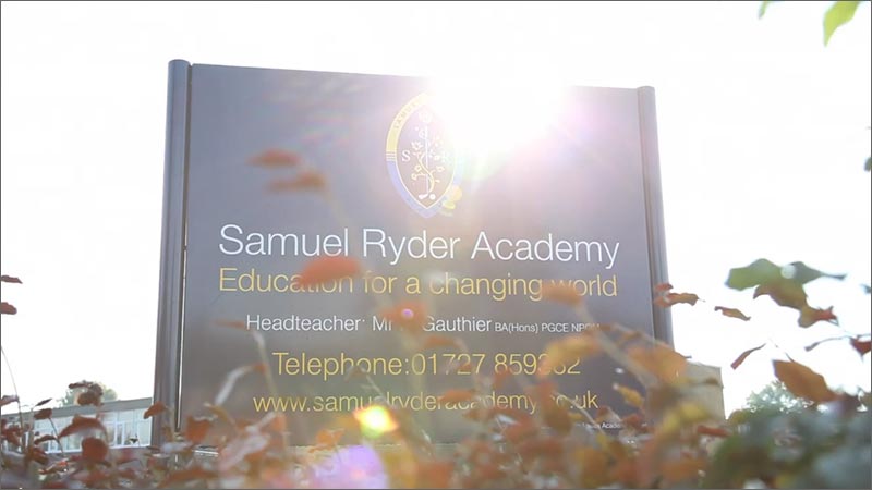 school promotional video samuel ryder